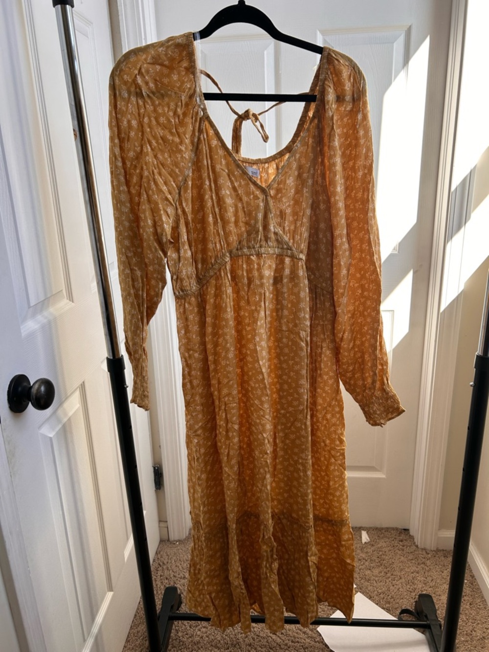 Sanoma Yellow  Maternity Dress
